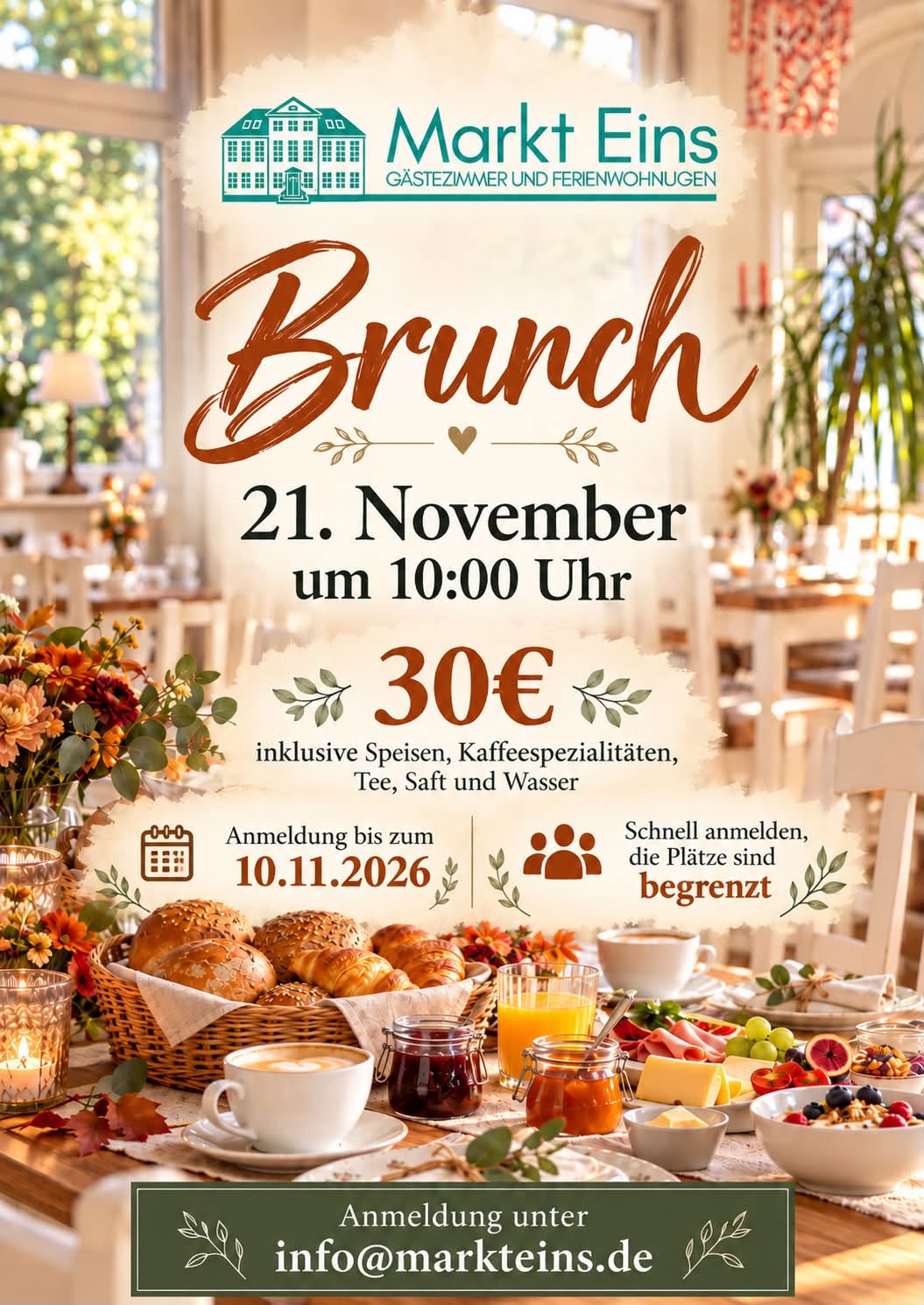 Brunch im MarktEins