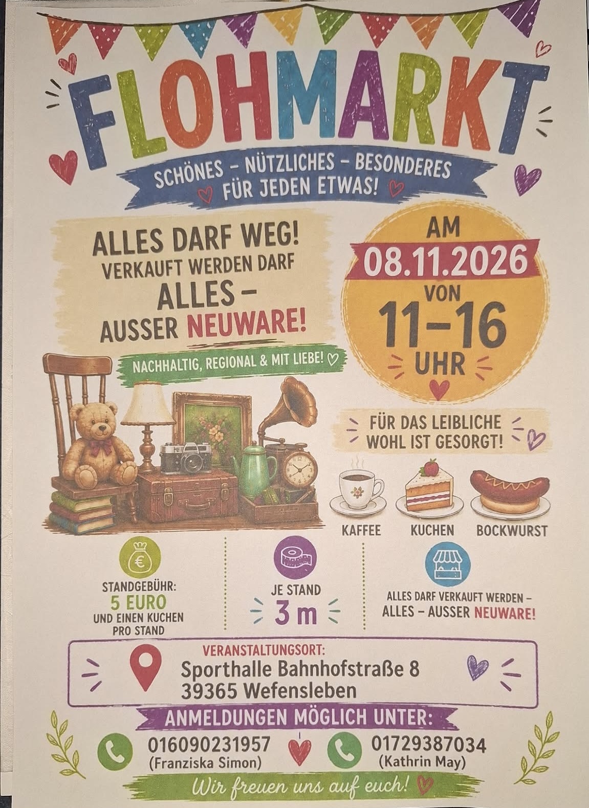 Flohmarkt Wefensleben
