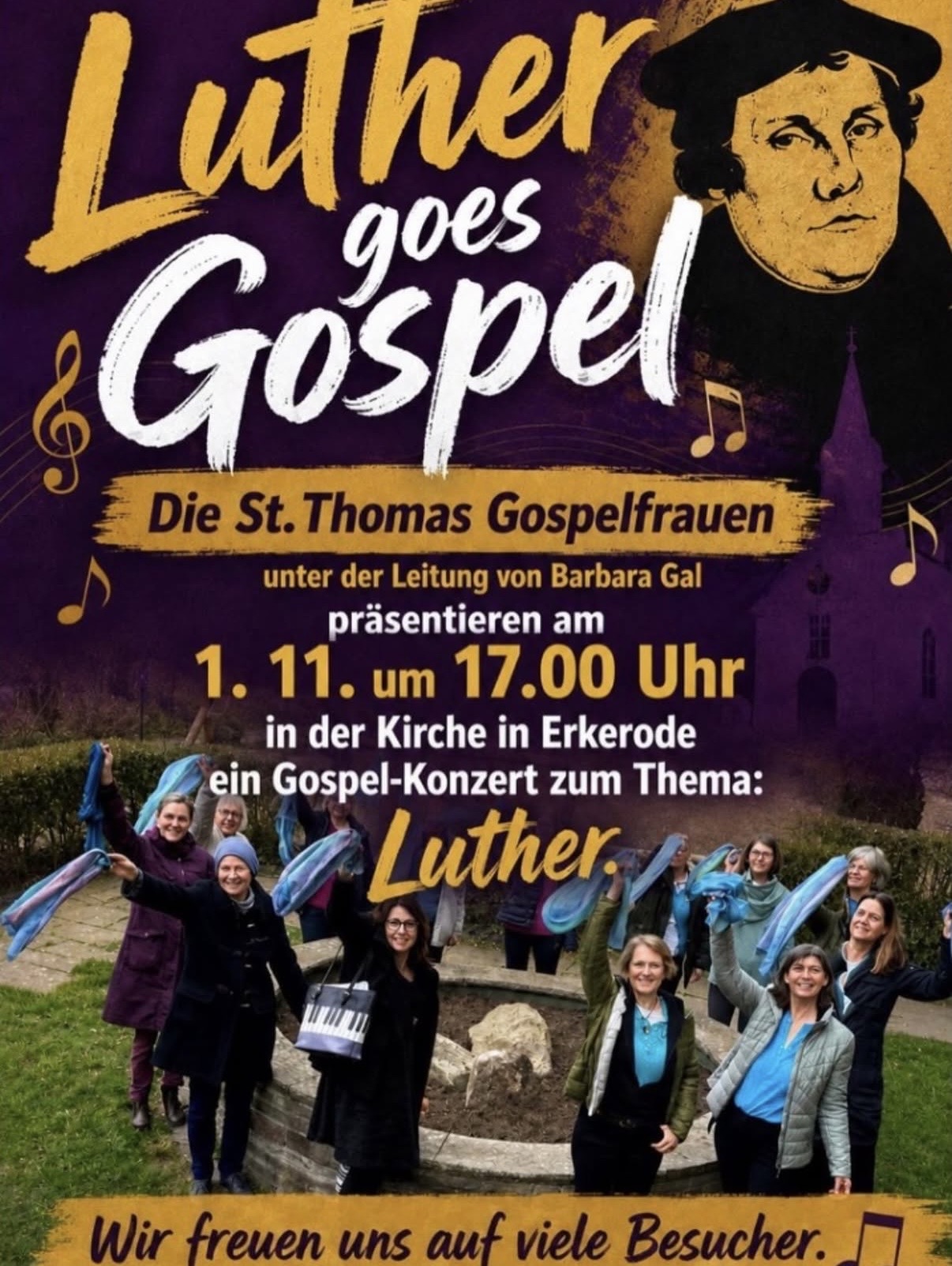 Konzert – Luther goes Gospel
