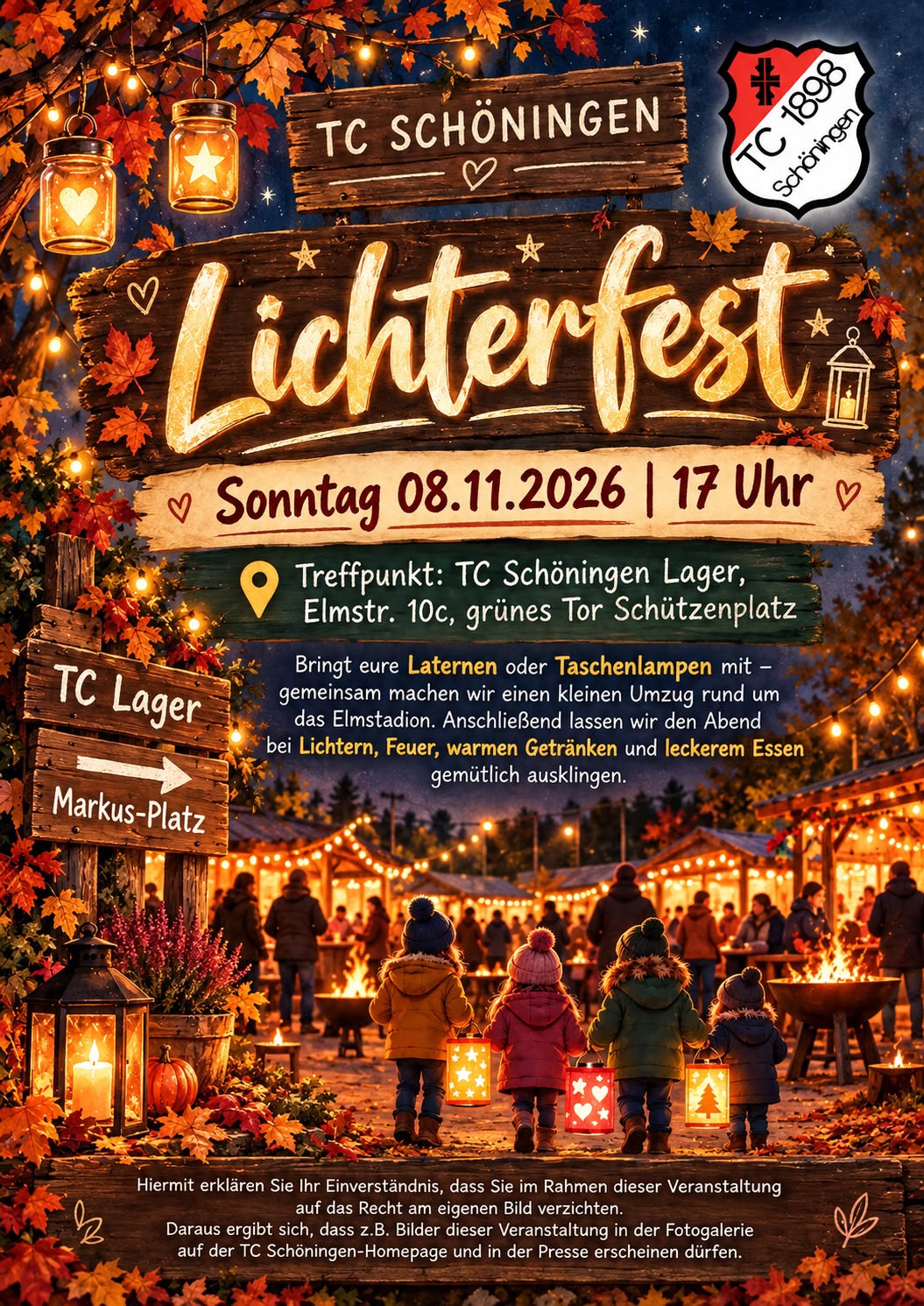 Lichterfest des TC Schöningen
